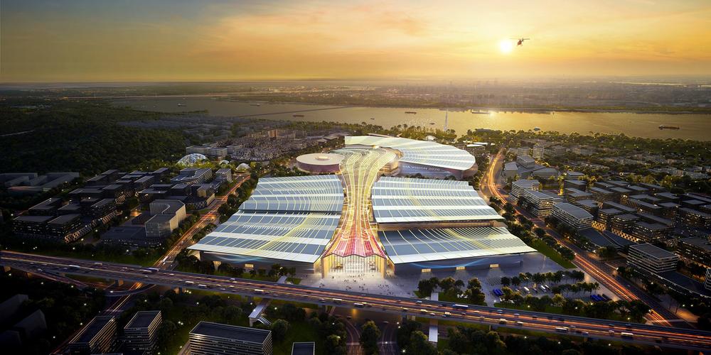 公司承担建筑设计的杭州市大会展中心项目正式开工